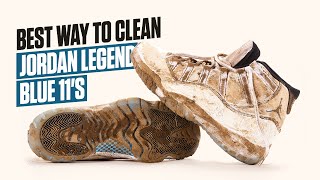 The BEST Way to Clean Jordan "Legend Blue" 11s