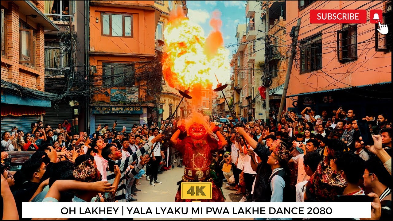 Oh Lakhey || Patan Mi Pwa Lakhey Dance 2080 | आगो फाल्नी लाखे #MiPwaLakhe