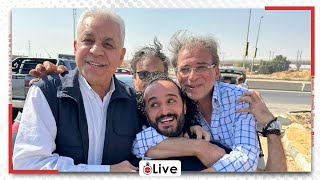 بحضور الأهل والأصدقاء.. لحظة خروج الناشط السياسي أحمد دومة بعد قرار العفو الرئاسي