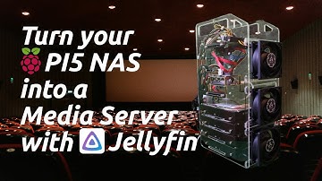 Turn your PI5 NAS into a MEDIA SERVER using JELLYFIN