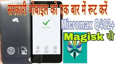 How to root Micromax Q402 plus, how to install Twrp recovery in micromax Q402 plus,