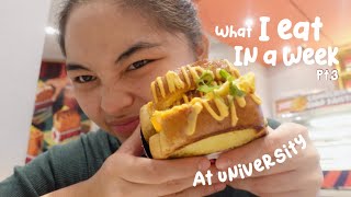 What I Eat In A Week At University Pt.3