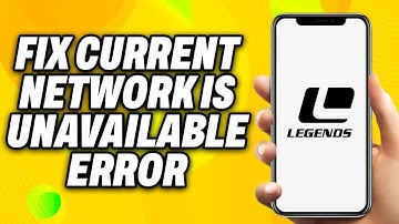 How To Fix Current Network is Unavailable Error in Mobile Legends (2025) - Quick Fix
