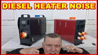 DIESEL HEATER NOISE  IS IT A PROBLEM Heating my Home With off grid style living Camper Van Life