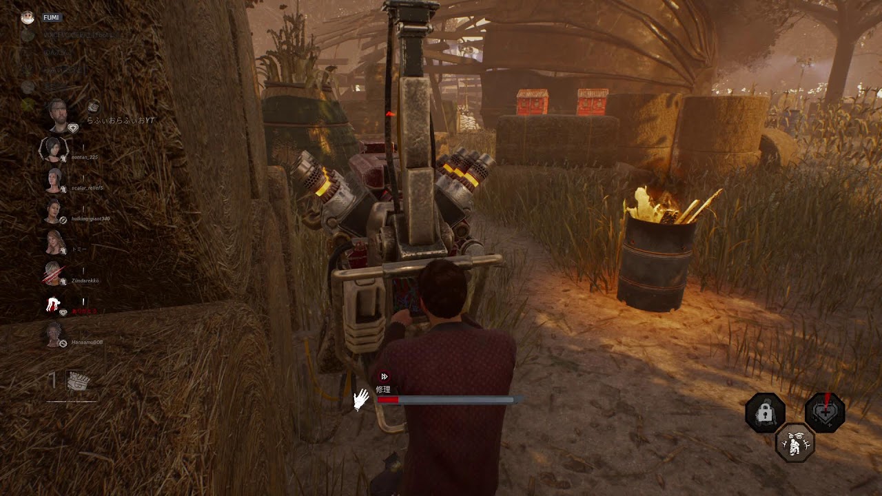 【DBD】ダークロードBOT　裕さんとキラー　6人サバ　らふぃおらふぃお