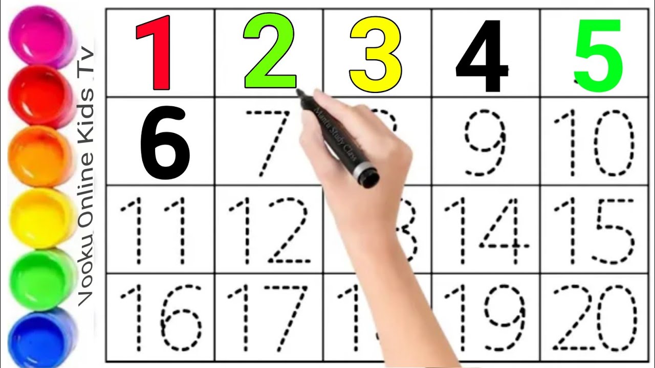 Counting 1 to 100 | 123 numbers | one two three,1 से 100 तक गिनती,1 to ...