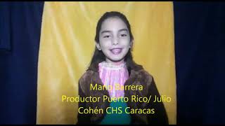 Sheylli Stevens Nuestra Corresponsal De Kids Teen On Tv Puerto Rico Con La Agencia Chs Caracas