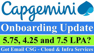 Capgemini Onboarding Update | 2022, 2023 batch | Selection Email, #joining #location #offerletter