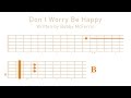 Don't Worry Be Happy on Guitar - Melody Enjoyer