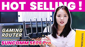 SUNCOMM SE06 Pro 4G/5G router Outdoor Antenna WiFi6 2.4G 5.8G High-speed Internet 5G Router