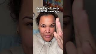 This is an urgent message directed at page7lpn hosts jackthatworm and mjklcat with a special mention