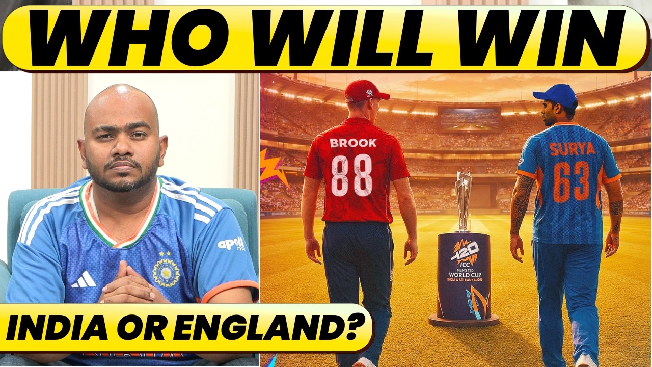 🔴IND vs ENG T20 WC 2026 Semifinal at Wankhede: Who Holds the Better Balance? Ticket to the Final?