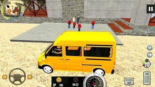 Offroad School Van Driving 3D: Minibus Simulator - Android Gameplay screenshot 5