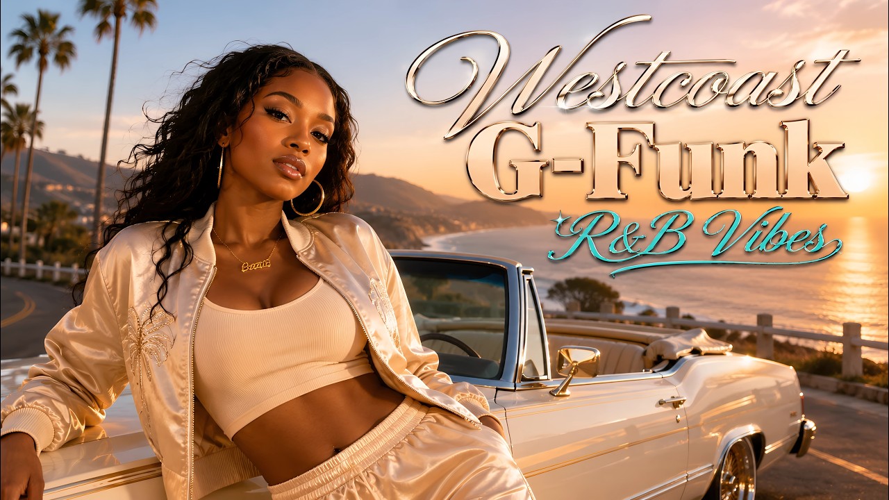 CBR Compilation G-RAP G-FUNK R&B メロウ West Coast G Funk R&B Vibes 🌅 Ocean Sunset, White Chrome & Slow