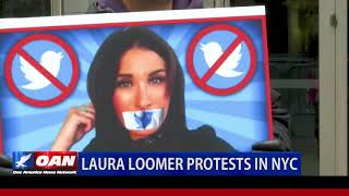 Laura Loomer protests in NYC