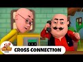 Cross connection  comedy funny cartoon     full episode 26  motu patlu tv show 2024