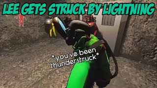 Lee Gets Struck By Lightning