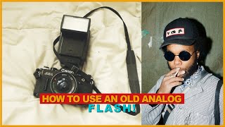 How to use an OFF-CAMERA FLASH for Film Photography (MANUAL FLASH)