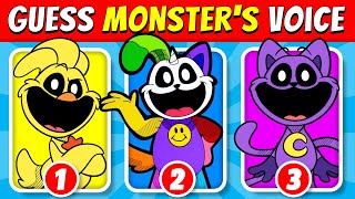🔊🤩🎤Guess the Smiling Critters Voice (Poppy Playtime Chapter 3 Characters) Compilation #9