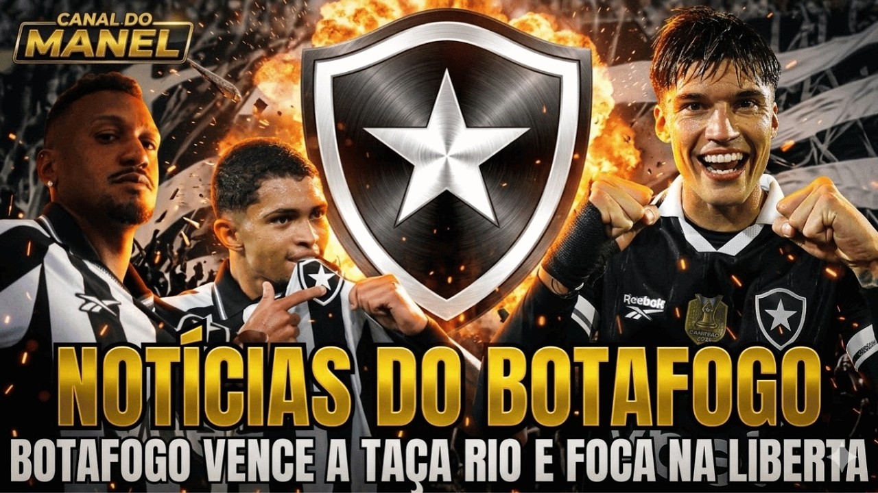 🚨🚨🚨 JUNIOR SANTOS SE COLOCA A DISPOSIÇÃO CONTRA O FLAMENGO | TITULO DA TAÇA RIO (Botafogo 3x1 Bangu)