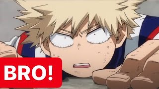 Playing a BAKUGOU Dating Sim