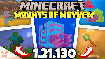 Minecraft 1.21.130 Official Version Released | Minecraft 1.21.130 Latest Update 😱🔥