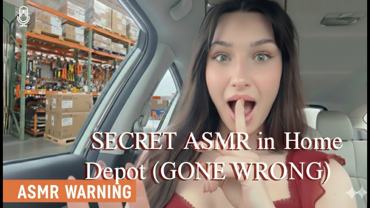 PUBLIC ASMR - Home Depot (tapping, scratching, lofi, public ASMR)