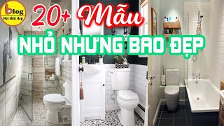 TOP 20 mẫu thiết kế nhà vệ sinh nhỏ nhưng đẹp đừng hỏi - YouTube