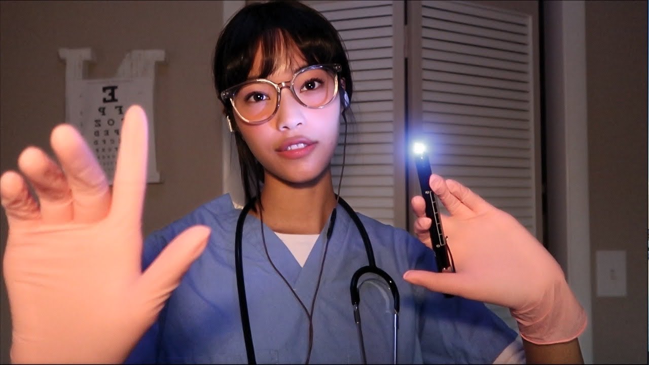 Relaxing Cranial Nerve Exam Roleplay 😌 ASMR Medical Check-Up for Sleep 🩺 Follow My Instructions