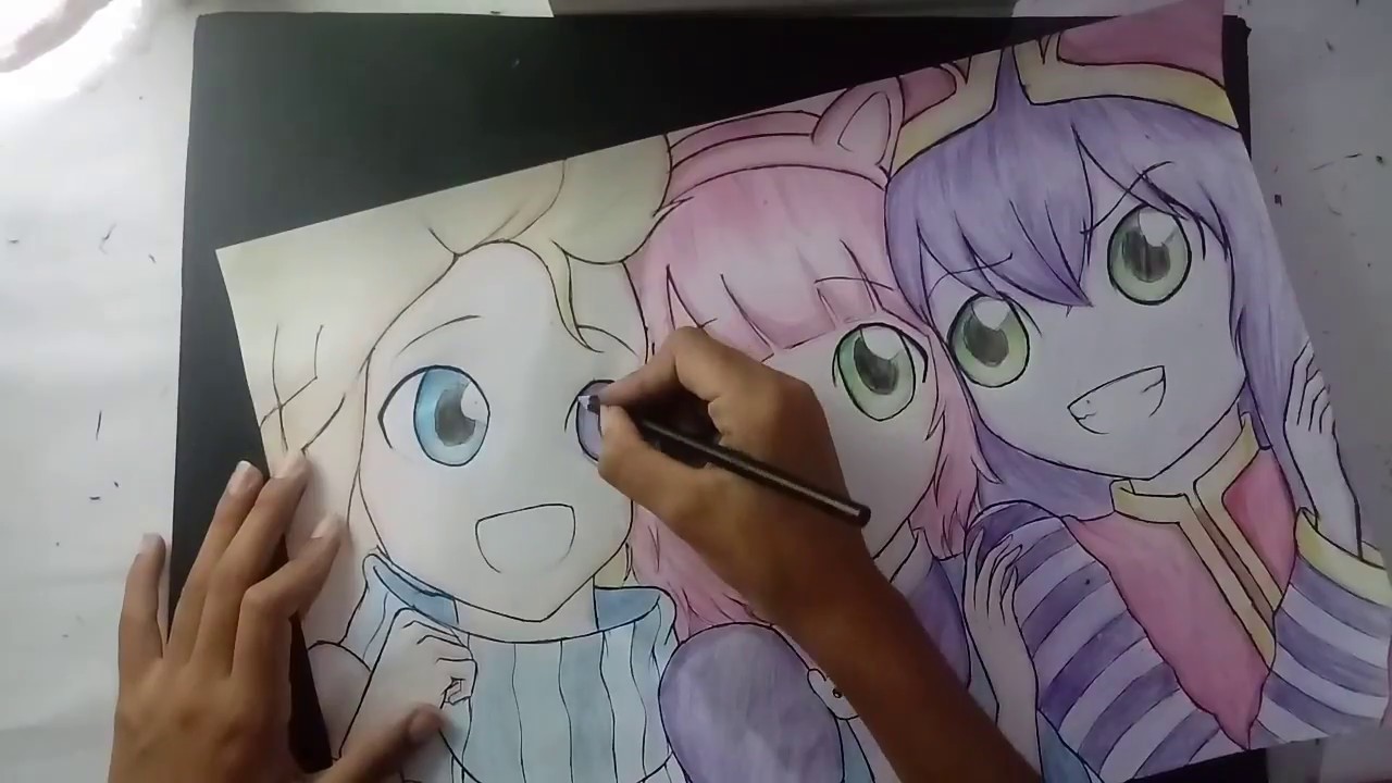 COMO DESENHAR ANIME PARTE FINAL