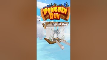 Penguin Run android game playing video