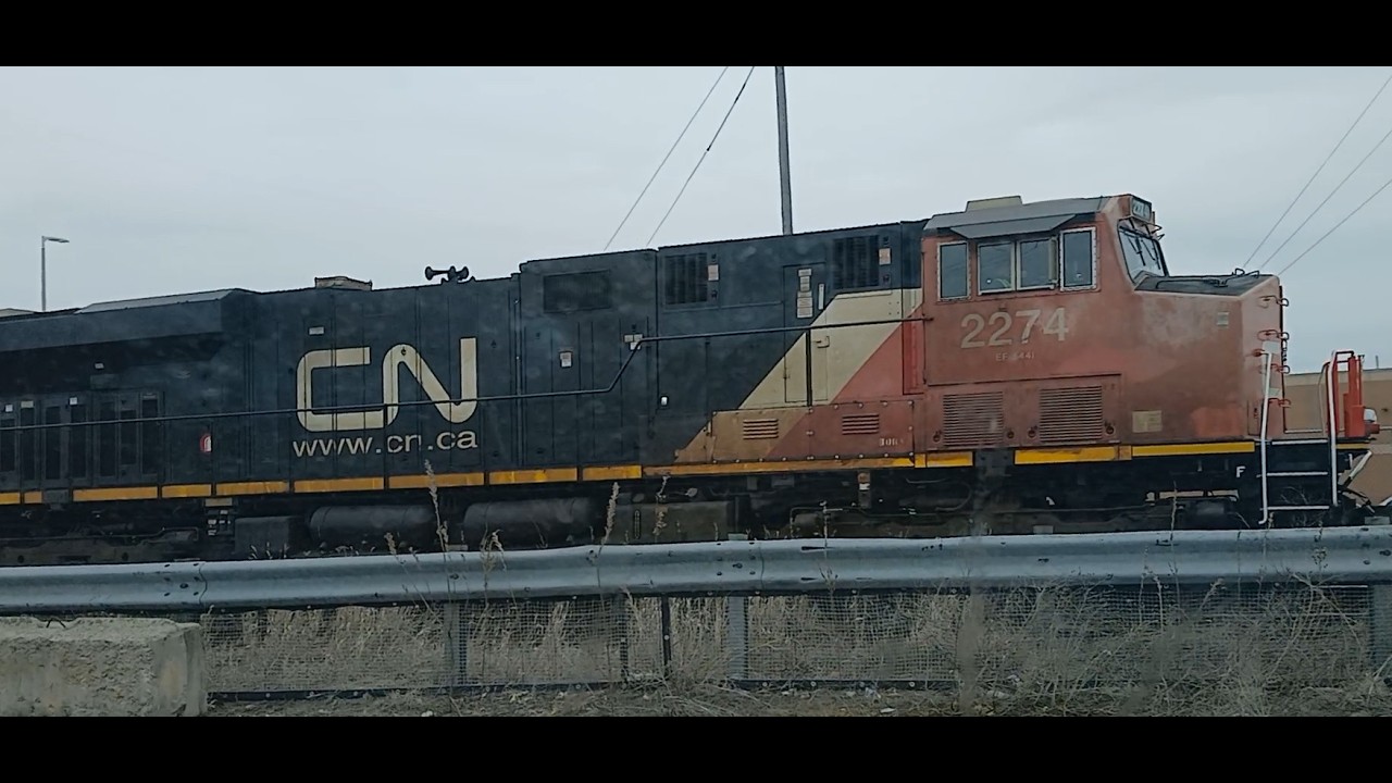 CN Train Q 116 Battle Creek Michigan 3/3/26