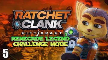 100% RENEGADE LEGEND CHALLENGE MODE | RATCHET & CLANK: RIFT APART Playthrough | Part 5 [Finale]