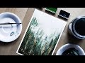 Famous PINTEREST  Forest Photo ♡ PAINT WITH ME || Watercolor Tutorial