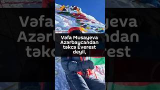 Vəfa Musayeva Iki Zirvəyə Qalxan Ilk Qadın Alpinist Oldu Ərbaycan