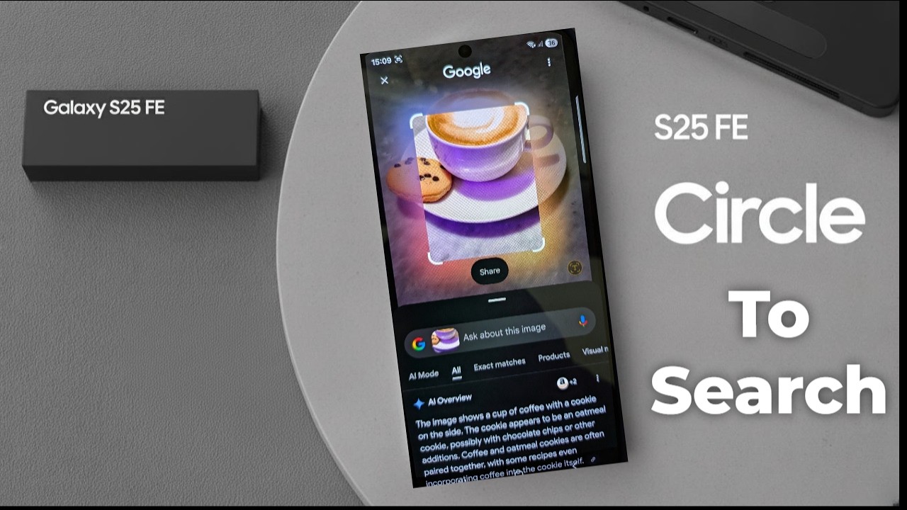 Samsung Loading Circle How to Use Circle to Search in Samsung Galaxy S25 FE - YouTube