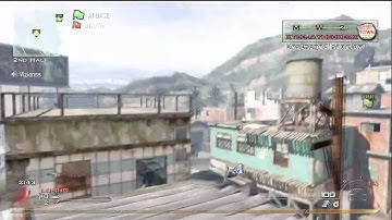 Most Amazing Flag Capture, EVER (MW2 Parkour)