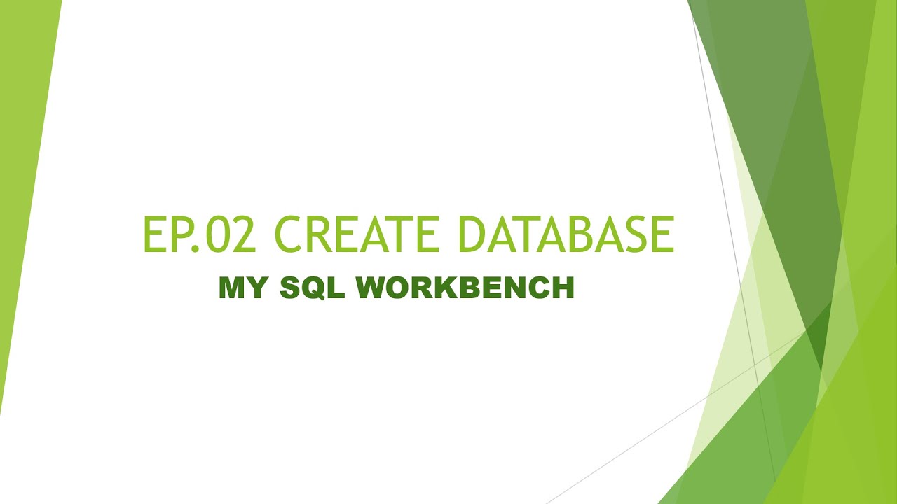 Program Spring Boot EP 02 Create Database - YouTube