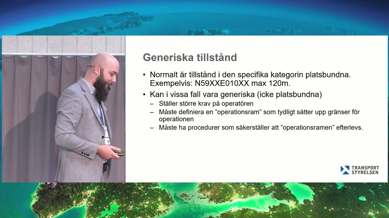 Sweden Air Mobility 2025: Tillståndshantering för drönarflygningar - hur fungerar processen?