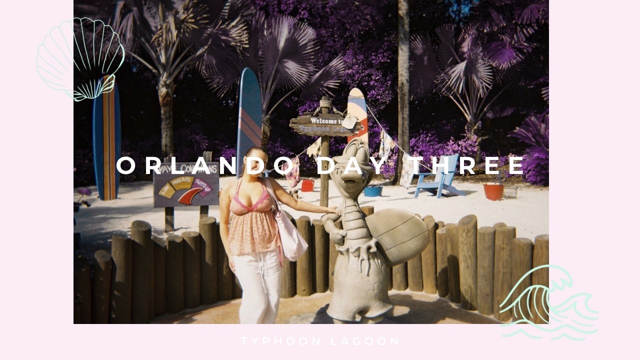 walt disney world day three | typhoon lagoon & outlet malls 🌴☀️🍦