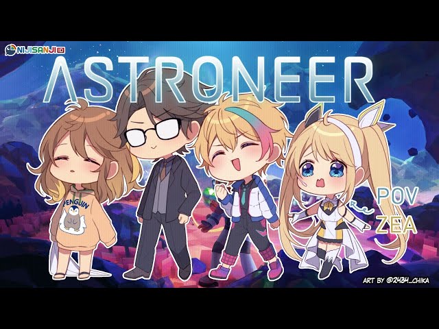 〖ASTRONEER〗Lost in Space, Together【NIJISANJI ID / ZEA Cornelia】のサムネイル