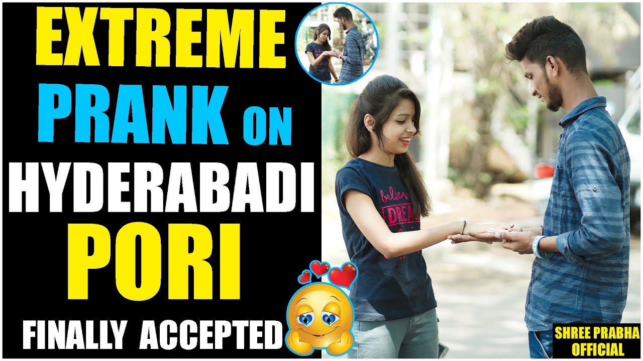 Extreme Prank On Hyderabadi Pori | Telugu Latest Pranks | Shree Prabha Official |PrankBoyShreePrabha