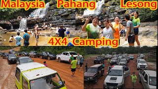 Malaysia Pahang Lesong 4X4 Camping Trip.老虎瀑布(Puma 4x4 Club)