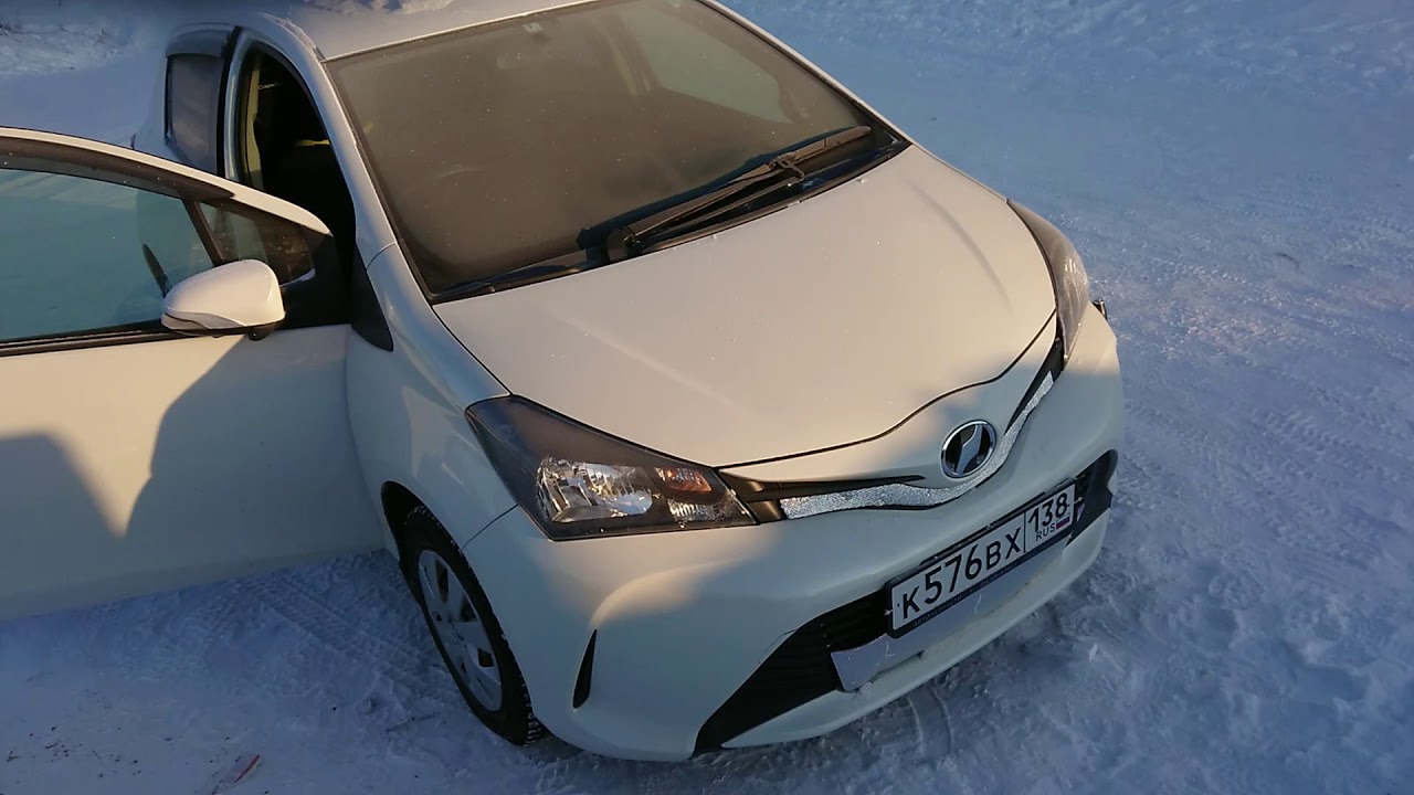 Холодный пуск двигателя 1KR-FE в - 33