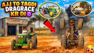 Dynamite 🧨 और Baleno की Dragace 🚀 ग़लत Seen होने से बच गेया 😱 John Deere 4x4 में 17 No tyre install 