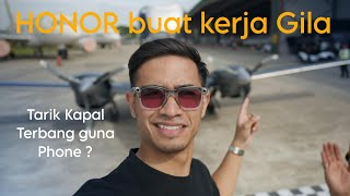 Tarik kapal terbang guna HONOR Magic V6 😭