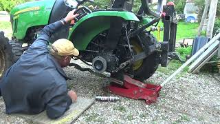 2014 John Deere 2032R final drive axle seal leak...Let's find out why