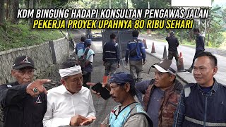 KDM BINGUNG HADAPI KONSULTAN PENGAWAS JALAN | PEKERJA PROYEK UPAHNYA 80 RIBU SEHARI