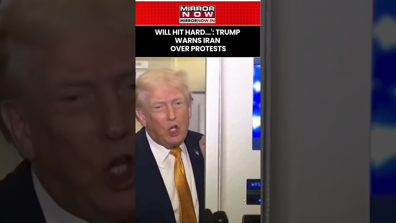 Трамп предупреждает Иран о протестах против инфляции и заявляет, что США жестко нанесут удар, есл...
