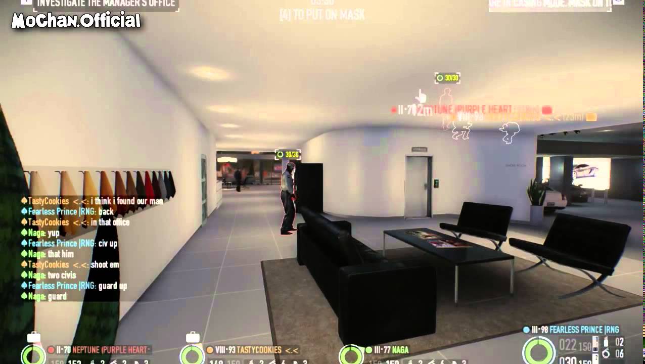 PAYDAY 2 Car Shop Overkill YouTube